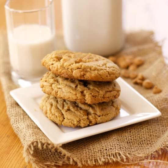 Chewy Peanut Butter Cookies