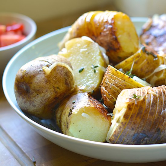 My Dad’s Famous Grilled Potatoes