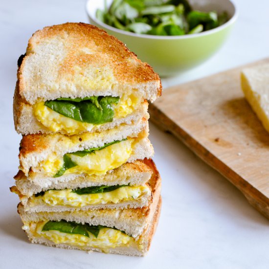 Breakfast Grilled Cheese Sandwich