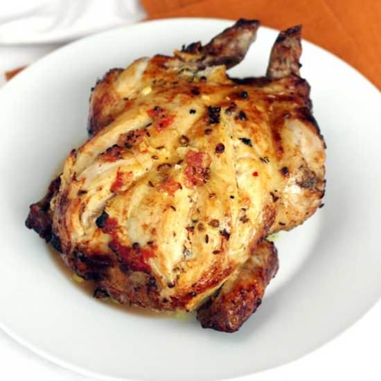 Delicious Spicy Roasted Chicken