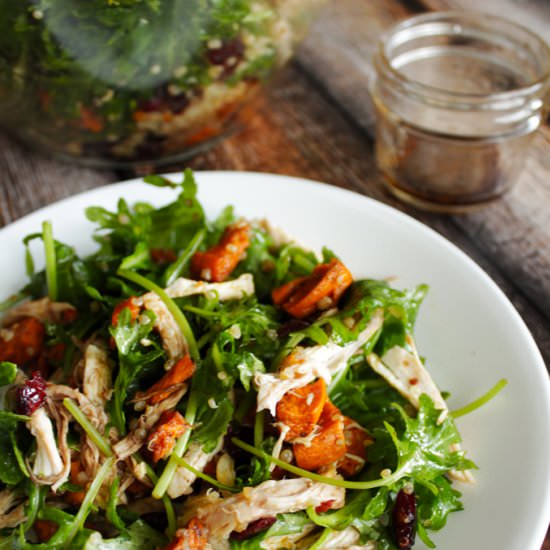 Baby Kale and Quinoa Salad