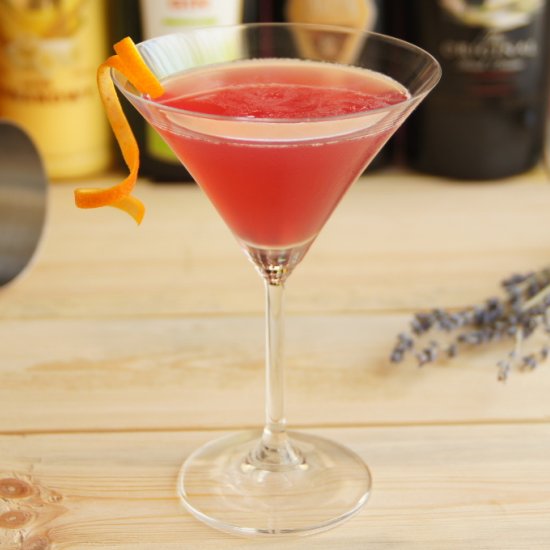 Recipe for Cosmopolitan drink