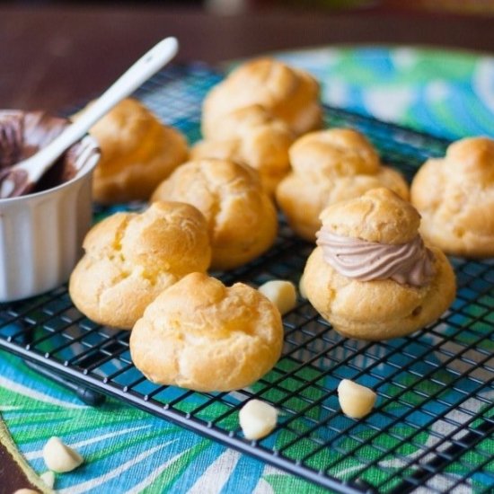 Nutella Cream Puffs