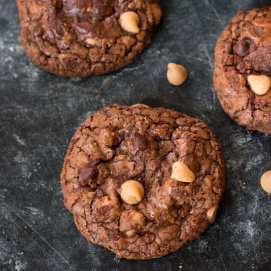 Chocolate Peanut Butter Cookies