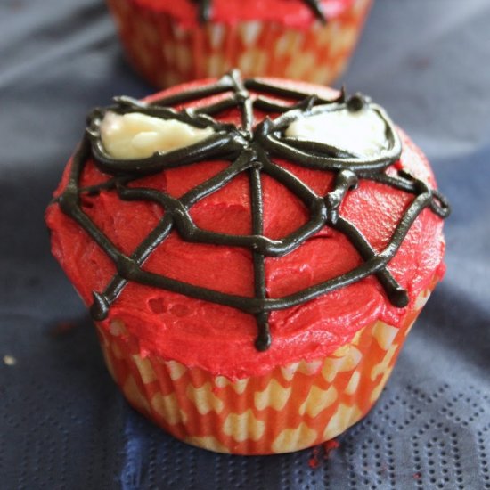 Spiderman cupcakes