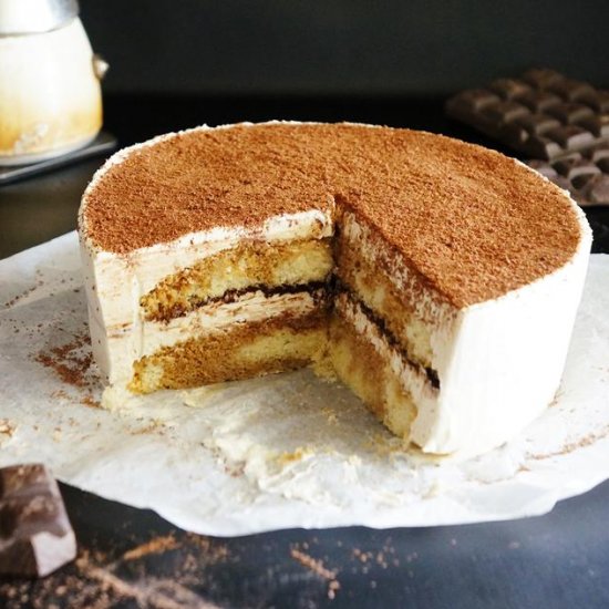 Baileys Tiramisu Cake