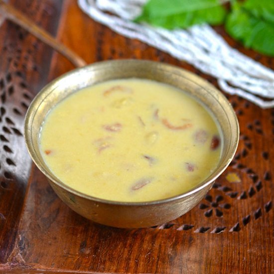 Chana Dal Kheer | Payasam