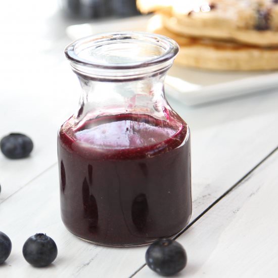 Blueberry Maple Syrup