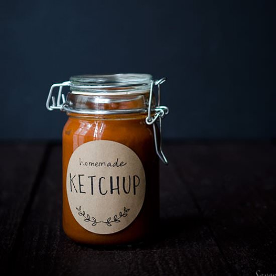 Tomato Rhubarb Ketchup