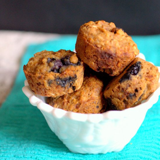 Blueberry Banana Muffins