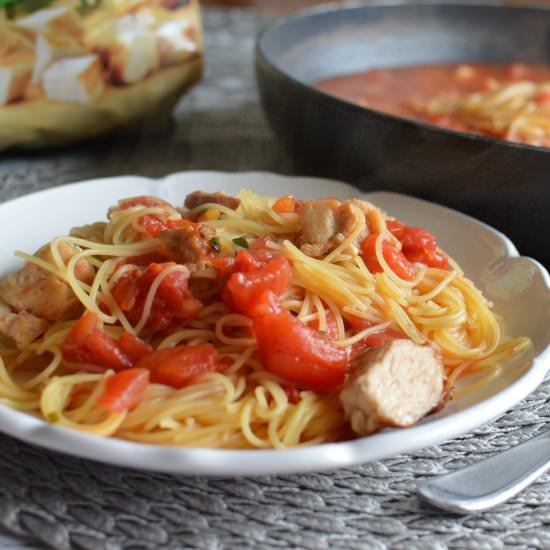 One Pan Chicken Pasta