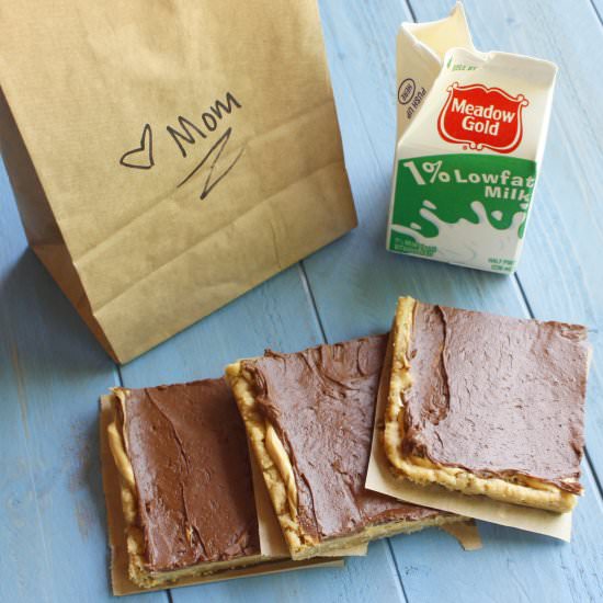 School Lunch Peanut Butter Bars