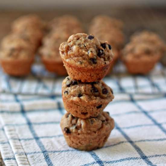 Peanut Butter Mini Muffins