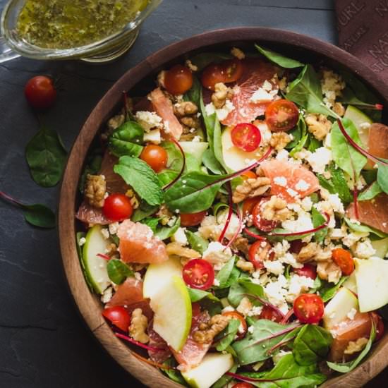 Red Chard Fruit Salad