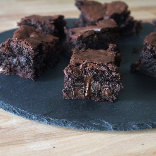 Chewy Fudgy Chocolate Brownies