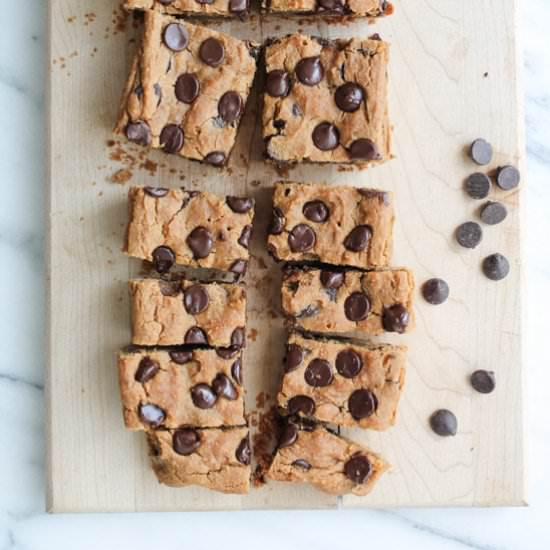 Chocolate Chickpea Bars