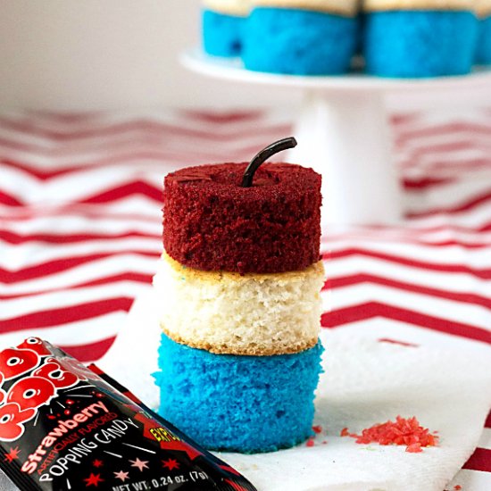 Firecracker Cupcakes