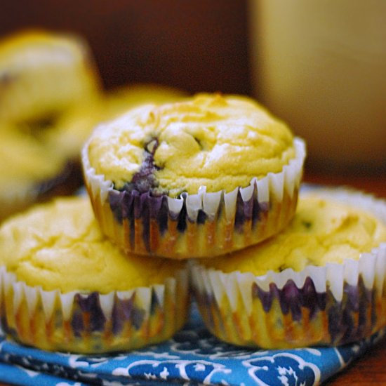 GF Blueberry Muffins