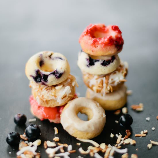 Mini Baked Donuts