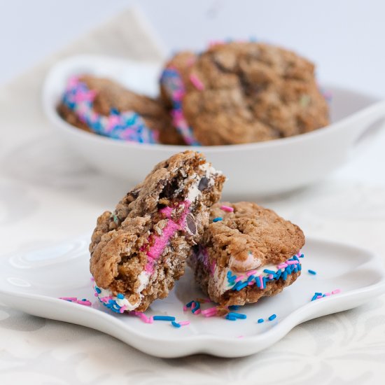 Oatmeal Cookie Sandwiches