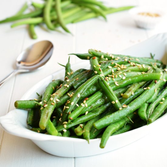 Sesame Green Beans