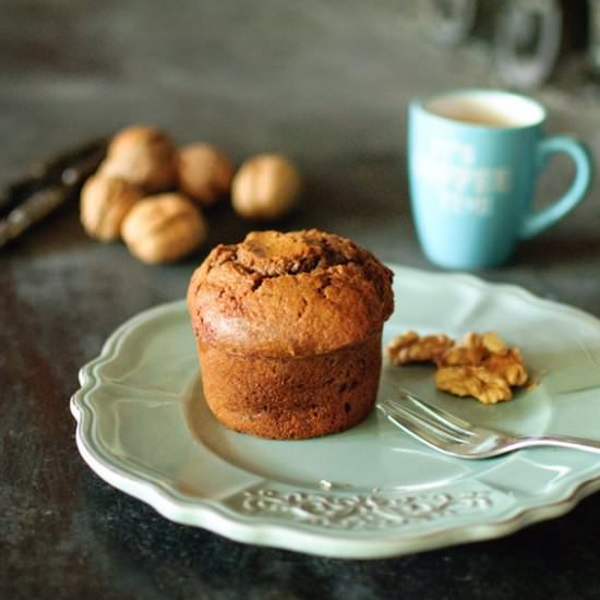 Coffee Walnut Muffins