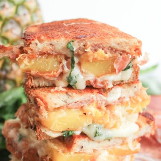 Ultimate Hawaiian Grilled Cheese