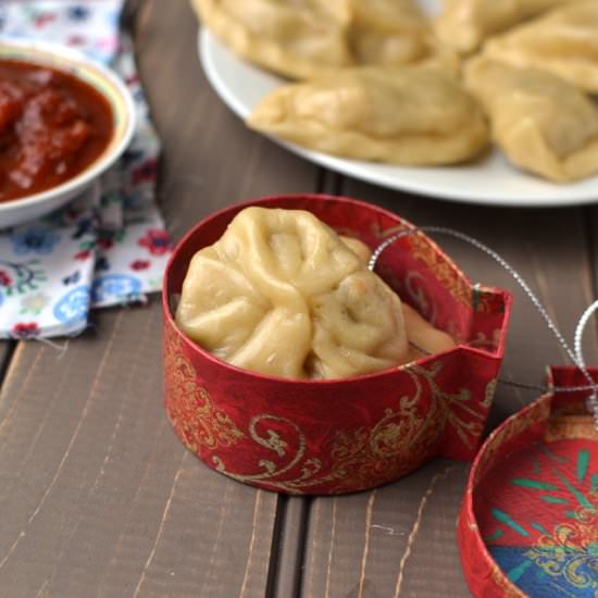 Vegetarian Momos