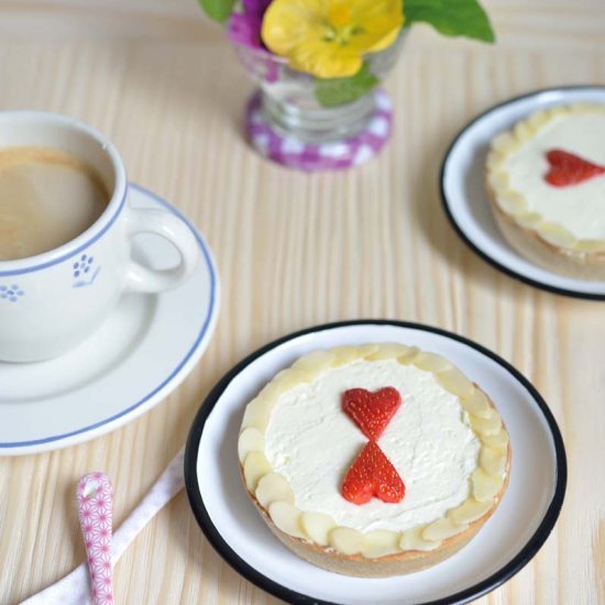 Strawberry and Mascarpone Tart