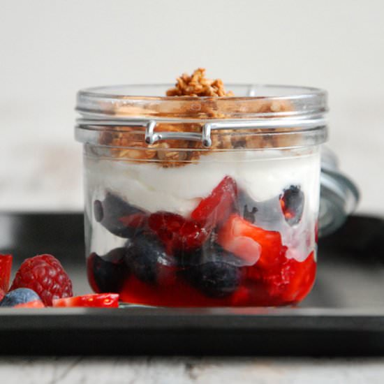 Summer Breakfast in a Jar