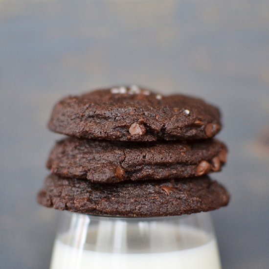 Double Chocolate Chip Cookies