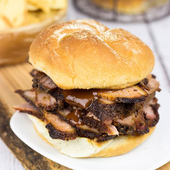 Smoked Brisket Sandwich