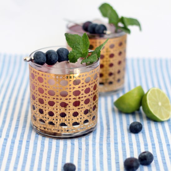 Blueberry Mojito