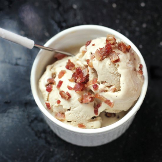 Candied Bacon Ice Cream