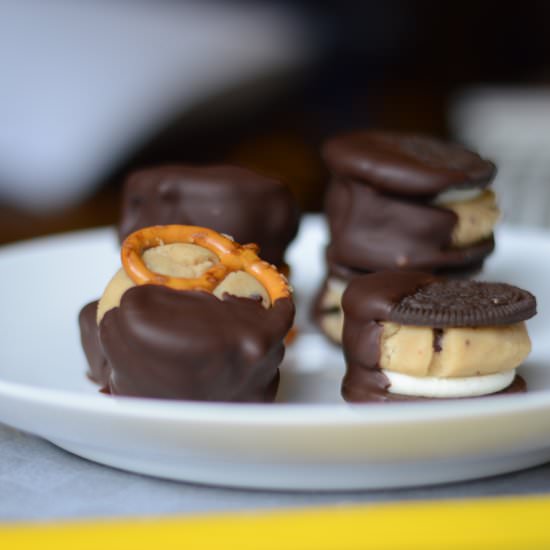 Cookie Dough Pretzel and Oreo Bites