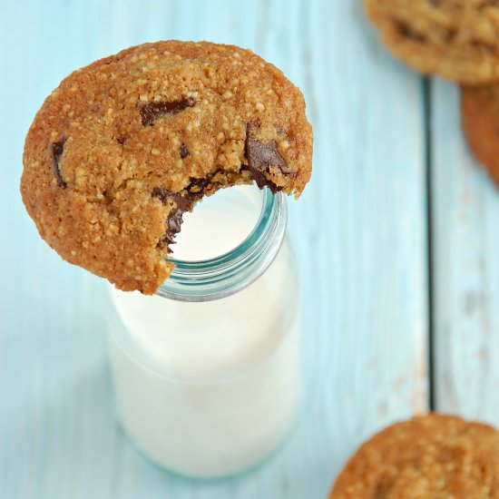 Chocolate Chip Cookies (GF, DF)