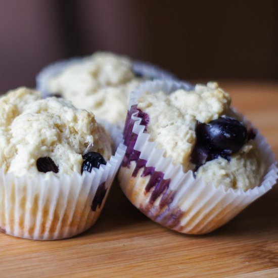 Blueberry Scone Muffins