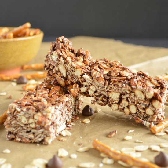 Sweet & Salty Granola Bars