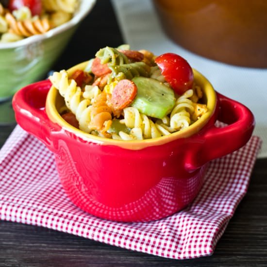 Classic Pepperoni Pasta Salad