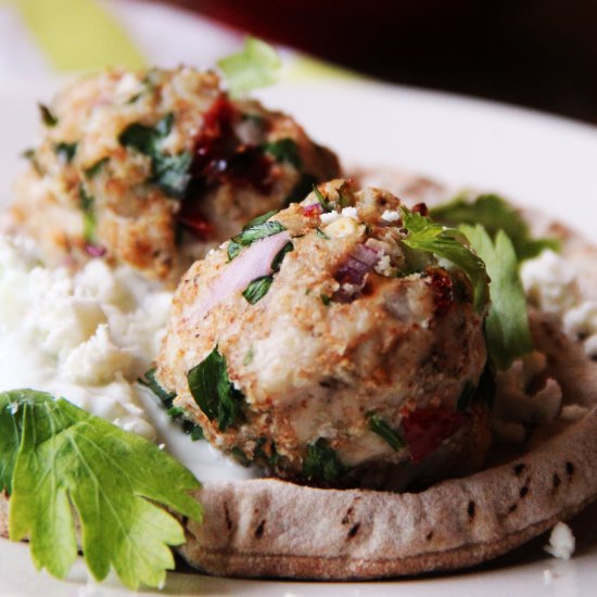 Mediterranean Turkey Meatballs