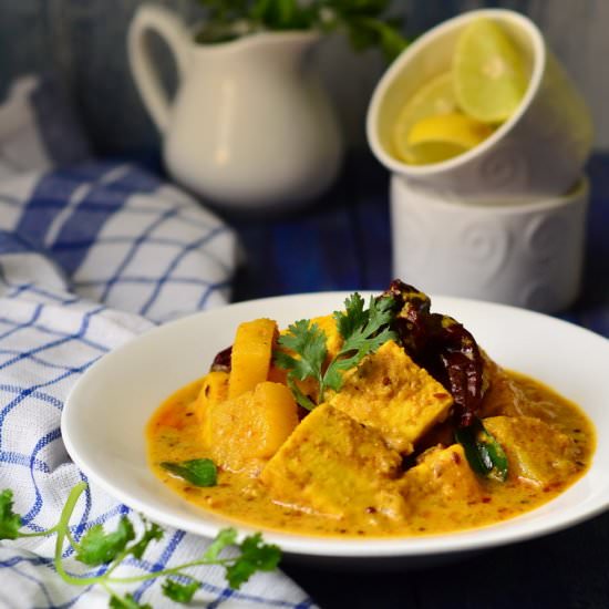 Pineapple Paneer Curry