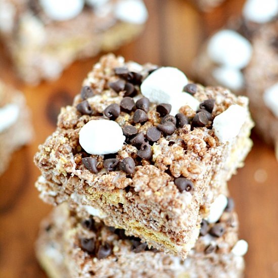 S’more Rice Krispies Treats