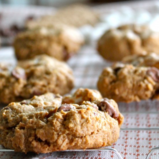 Peanut Butter S’mores Cookies