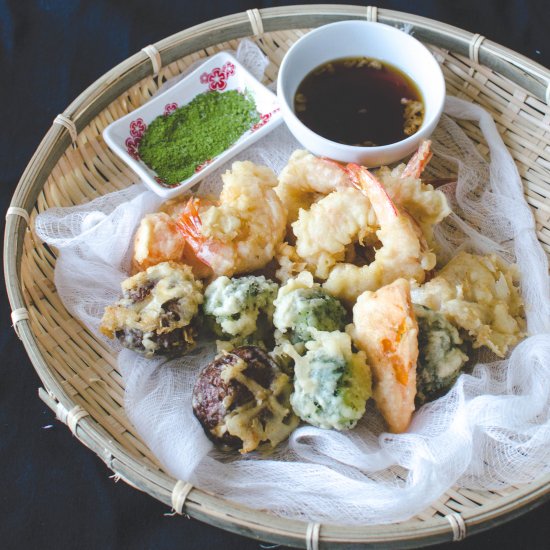 Seafood and Vegetable Tempura