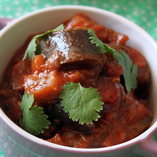 Sweet and Sour Eggplant