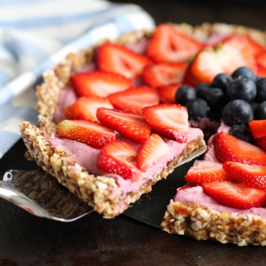 Very Berry Raw Pie