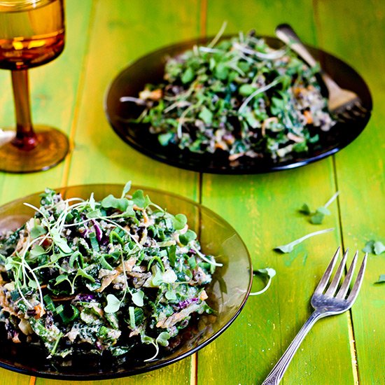 Wild Rice Kale Salad