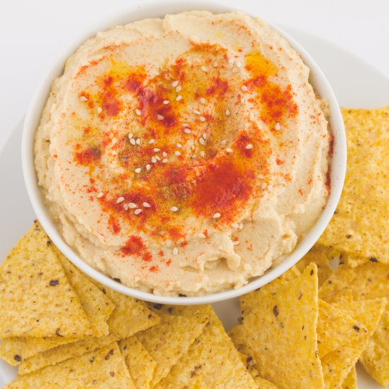 Hummus Ready in 10 Minutes