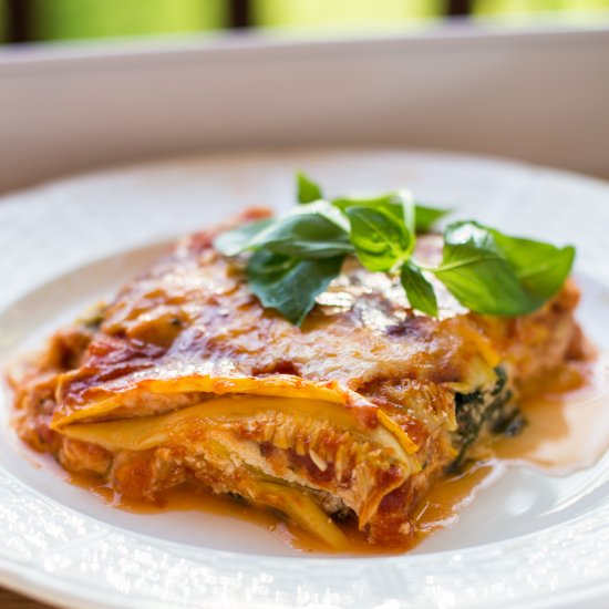 Summer Squash Lasagna