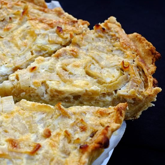 Cheese and Onion Quiche